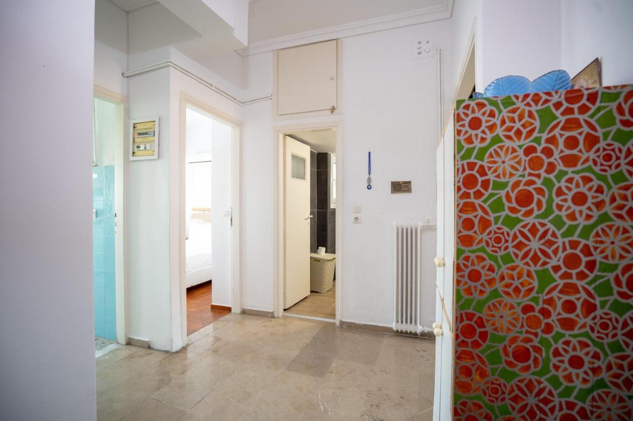 Dimotiko Theatro Metro St. 1 Bedroom 4 Pers. Flat พีเรียส ภายนอก รูปภาพ